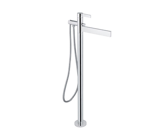 Metreaux | Floor Mounted Bath/Shower Mixer | Shower controls | BAGNODESIGN