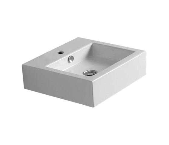 Smooth | Countertop/Wall Mounted Wash Basin 470X450mm | Wash basins | BAGNODESIGN