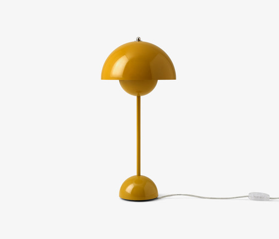 Flowerpot VP3 Mustard | Luminaires de table | &TRADITION