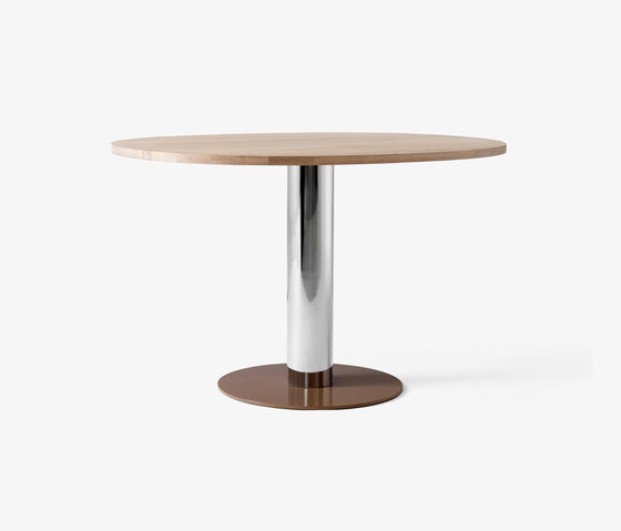 Mezcla JH22
 Oak, Chrome, Clay | Dining tables | &TRADITION
