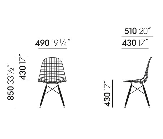 Wire Chair DKW | Sillas | Vitra