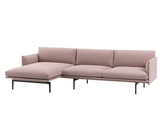 Outline Sofa | Chaise Longue - Left | Sofas | Muuto