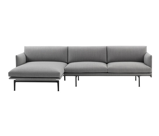 Outline Sofa | Chaise Longue - Left | Sofás | Muuto