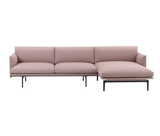 Outline Sofa | Chaise Longue - Right | Canapés | Muuto