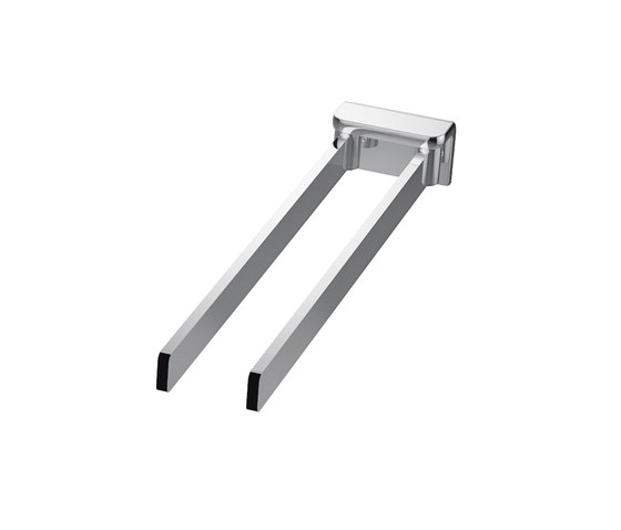 Chic 14 Towel holder with two movable arms | Towel rails | Bodenschatz