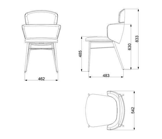 Kin | Chair | Stühle | Baleri Italia