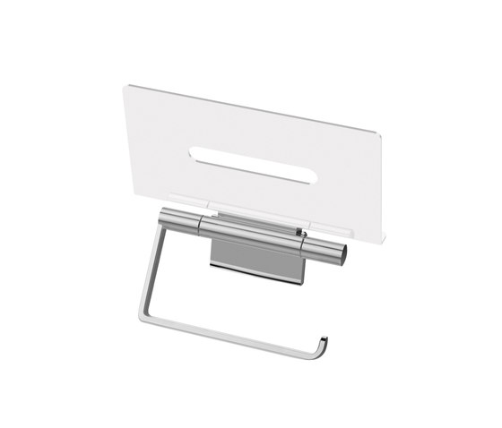 Chic 14 Toilet paper holder with magazine rack | Paper roll holders | Bodenschatz
