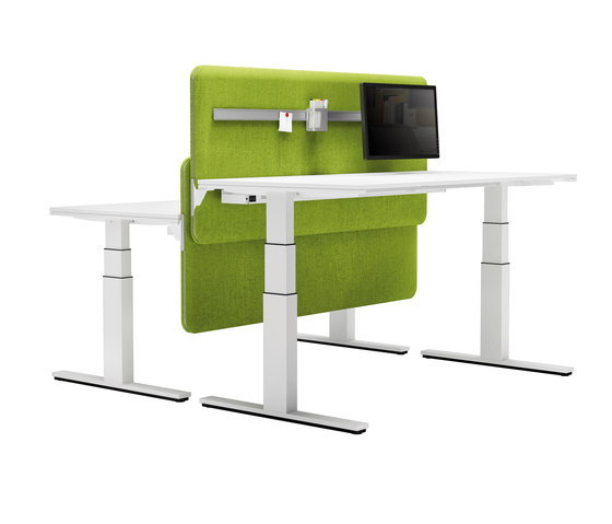 Winea Sonic | Tischpaneel für Hintertisch-Montage | Tisch-Zubehör | WINI Büromöbel