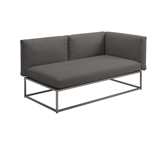 Cloud Righ End Unit 75x150cm | Divani | Gloster Furniture GmbH