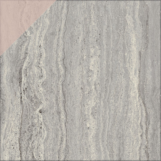 Motif | Travertino Silver D.Rose 20 | Ceramic tiles | Marca Corona