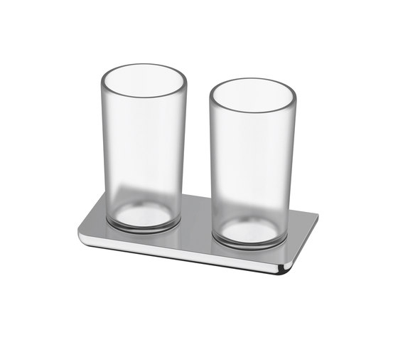 Liv Double glass holder | Portacepillos / Portavasos | Bodenschatz