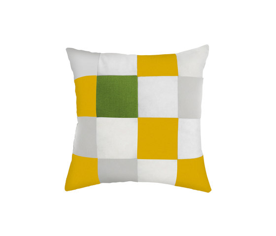 Cushions | Square Curcuma/White | Cuscini | EGO Paris