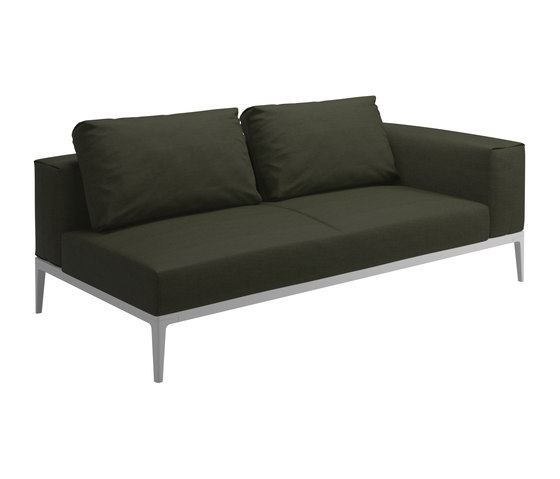 Grid Right End Unit | Sofas | Gloster Furniture GmbH