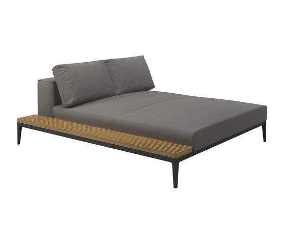 Grid Chill Chaise Unit | Asientos isla | Gloster Furniture GmbH