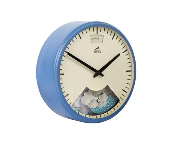 Weather Clock, Summer Blue Frame | Uhren | Bramwell Brown Clocks