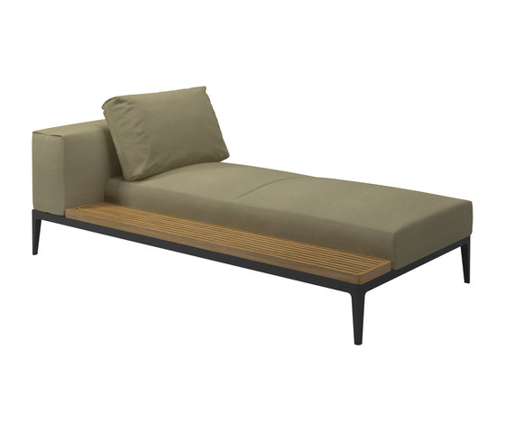 Grid Left/Right Chaise Unit | Divani | Gloster Furniture GmbH
