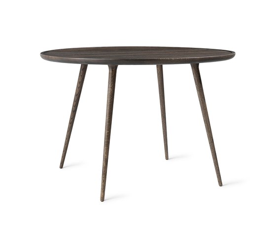 Accent Dining Table - Sirka Grey Stained Oak - Ø110 | Dining tables | Mater