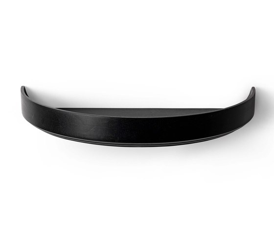 Bowl Wall Edition - Black Stained Mango Wood - L | Estantería | Mater