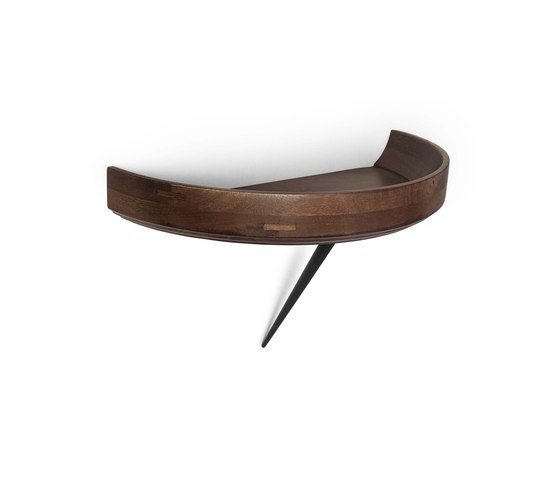 Bowl Wall Edition - Sirka Grey Stained Mango Wood - M | Estantería | Mater
