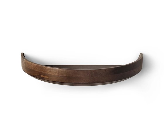 Bowl Wall Edition - Sirka Grey Stained Mango Wood - M | Étagères | Mater