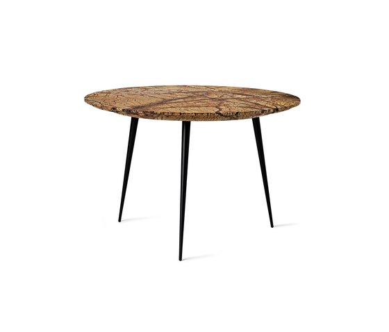 Disc side Table - Jungle Brown Marble - Small | Tables basses | Mater