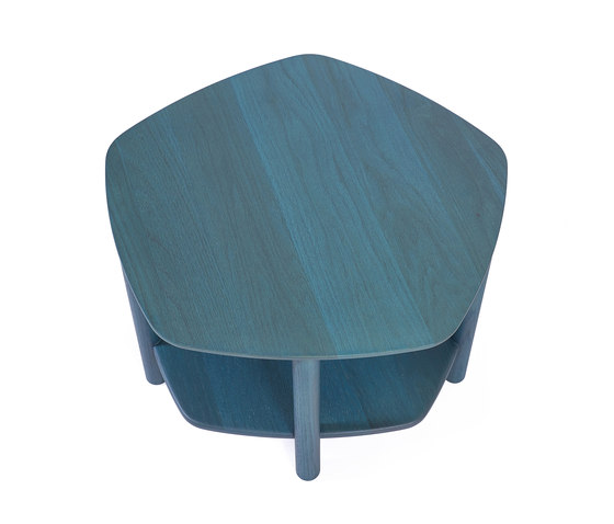 Ottoman coffee table Abel Small 55cm, petrol blue | Poufs / Polsterhocker | Hartô