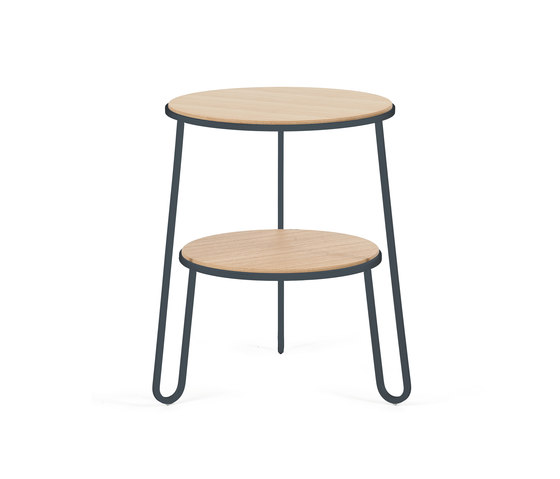 Anatole | Side table, slate grey | Tavolini alti | Hartô