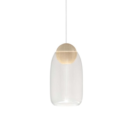 Liuku Glass Shade - Transparent | Lámparas de suspensión | Mater