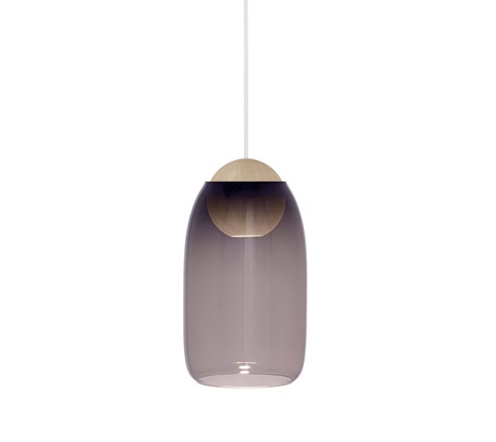 Liuku Glass Shade - Violet Gradient | Lámparas de suspensión | Mater