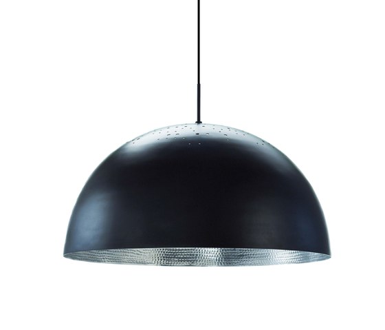 Shade Light Pendant - Ø60 - Black Alu | Suspended lights | Mater