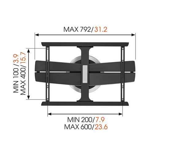 NEXT 7355 | MotionMount | Supports média | Vogel's Products bv