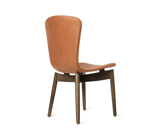 Shell Dining Chair - Ultra Brandy - Sirka Grey Oak | Chairs | Mater