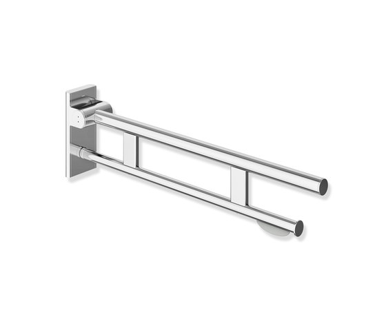 Hinged support rail Duo | 900.50.10640 | Maniglioni bagno | HEWI