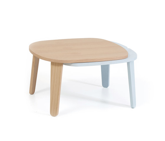 Extendible coffee table Colette, light blue | Coffee tables | Hartô