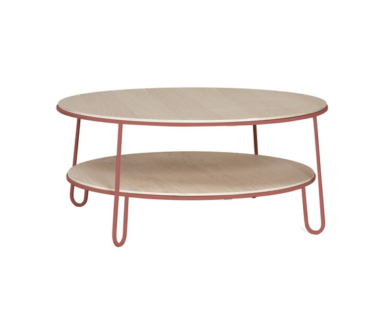 Coffee table Eugenie 90cm, pomelo pink | Tavolini bassi | Hartô