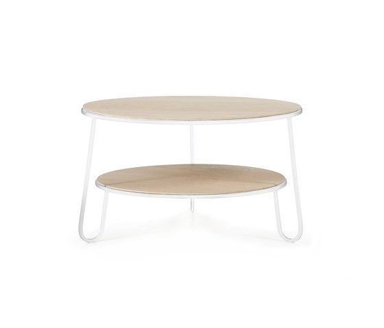 Eugenie | Coffee table 70cm, white | Tavolini bassi | Hartô