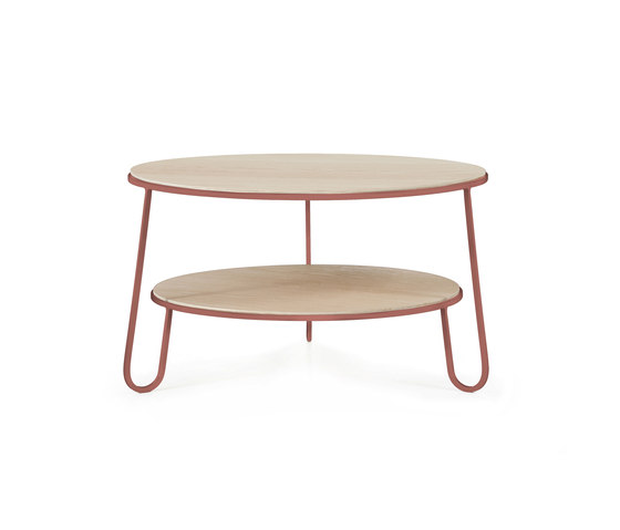Coffee table Eugenie 70cm, pomelo pink | Coffee tables | Hartô