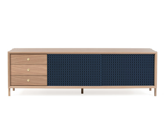 Gabin sideboard 162cm with drawers, grey blue | Sideboards / Kommoden | Hartô