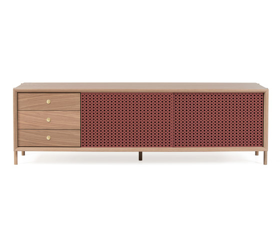 Gabin sideboard 162cm with drawers, pomelo pink | Sideboards / Kommoden | Hartô