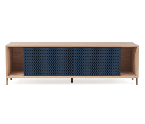 Gabin sideboard 162cm without drawers, grey blue | Credenze | Hartô
