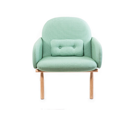 Armchair Georges, water green | Poltrone | Hartô