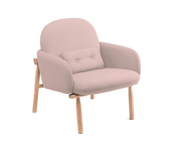 Armchair Georges, pink | Sessel | Hartô