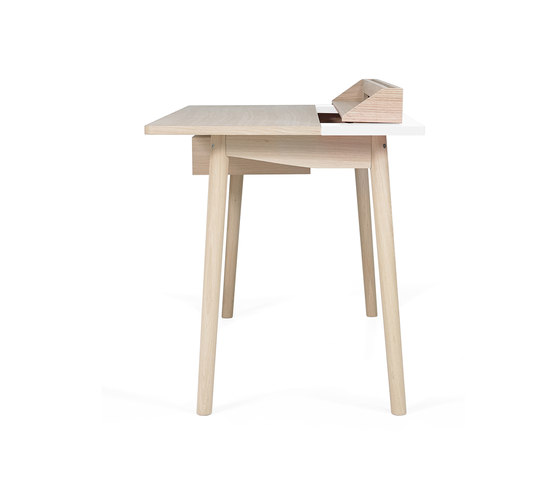 Honore | Desk oak, white | Scrivanie | Hartô