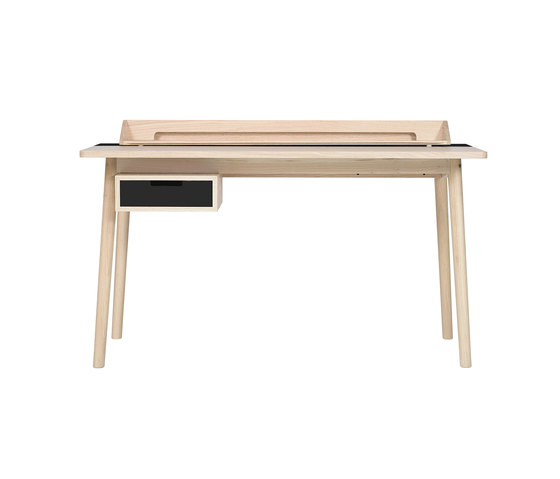 Desk Honore oak, slate grey | Schreibtische | Hartô