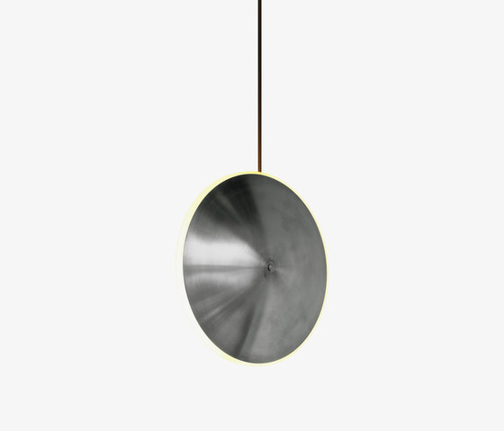 Dish 10v pendant steel by Graypants | Suspended lights