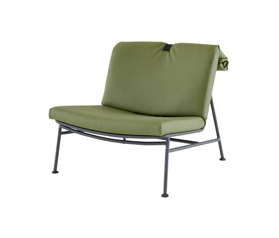 Backpack |Armchair Indoor Charbon Lacquered Base | Armchairs | Ligne Roset