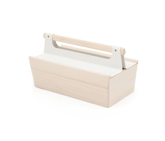 Tool box Louisette, white | Contenedores / Cajas | Hartô