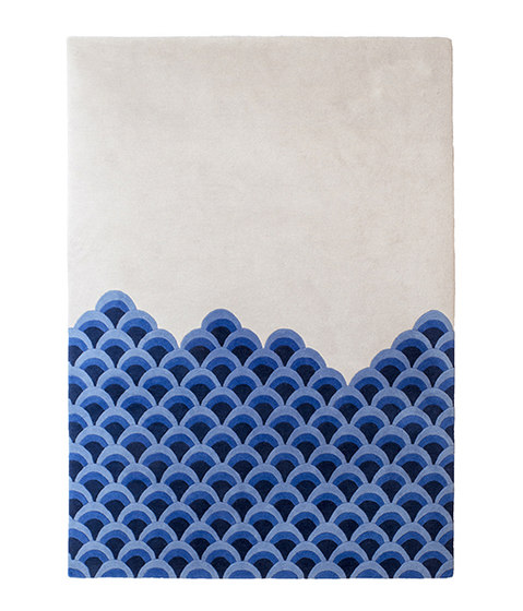 Rug Marin, blue | Formatteppiche | Hartô