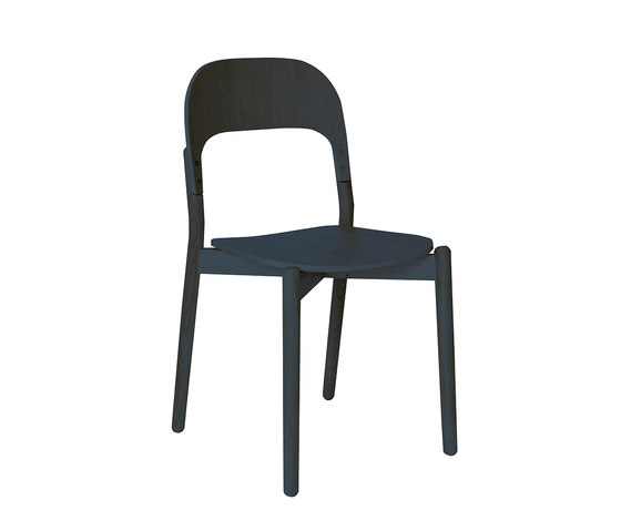 Chair Paula, full grey bluev | Chairs | Hartô