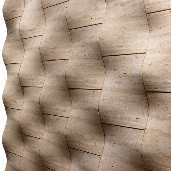 Drappi Di Pietra | Organza | Panneaux en pierre naturelle | Lithos Design